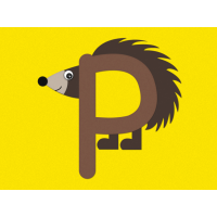 P is for porcupine