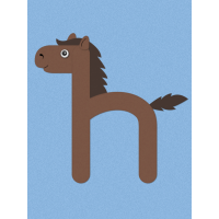 H is for horse