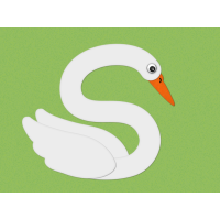 S is for swan