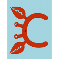 C is for crab