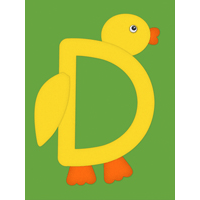 D is for duck