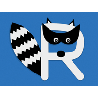 R is for raccoon