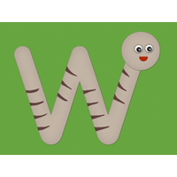 W is for worm