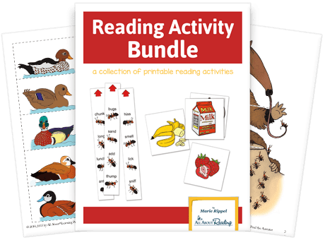 Reading activity bundle preview
